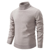 Men's Velvet Cozy Turtleneck Sweater